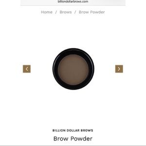 Billion Dollar Brows Powder with Brow Brush
